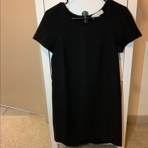 Black shift dress